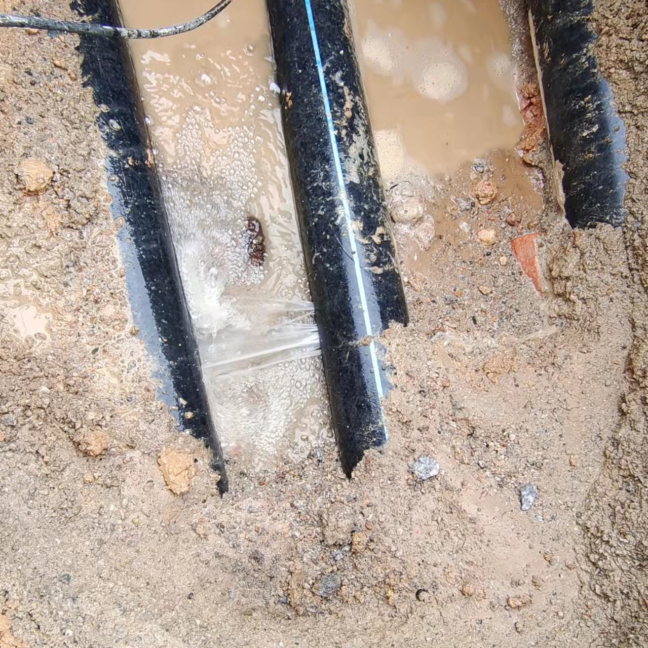 武汉PE管道漏水检测及维修7