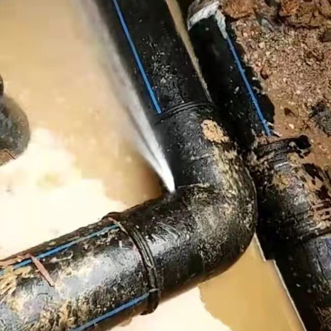 武汉PE管道漏水检测及维修9